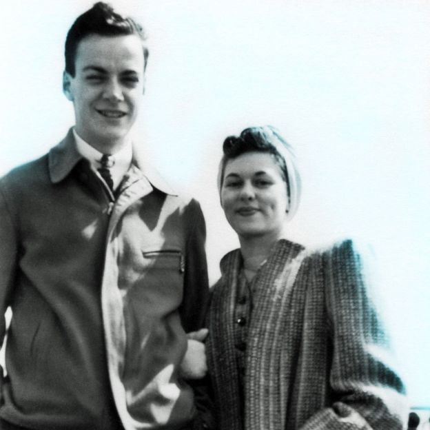 Richard y Arline Feynman