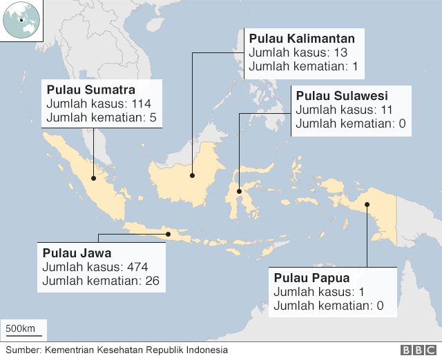 Jumlah Kasus Dbd Di Indonesia Tahun 2018  Tentang Tahun