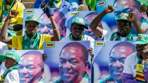 எமர்சன் முனங்காக்வா கட்சி முன்னிலை