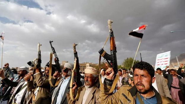 قوات موالية للحوثيين