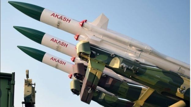 Akash missiles