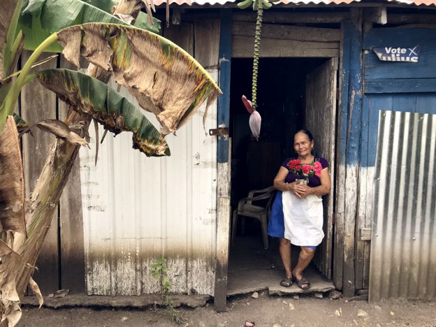 Teresa, refugiada salvadoreña