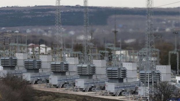 Ukrainian power station