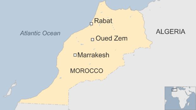 Map of Morocco