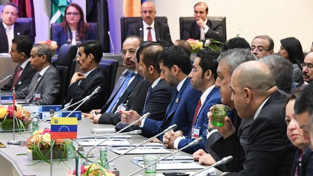 Reunión de ministros de Energía de la OPEP en Viena