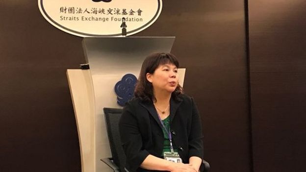 台灣海基會發言人李麗珍表示,張向忠隨旅行團來台脫逃,情況較特殊。