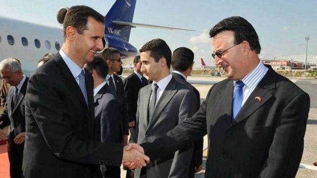 Suriye Devlet Başkanı Beşar Esad ve Nidal Kabalan