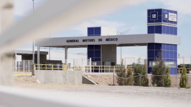 Fábrica da GM em San Luis Potosi