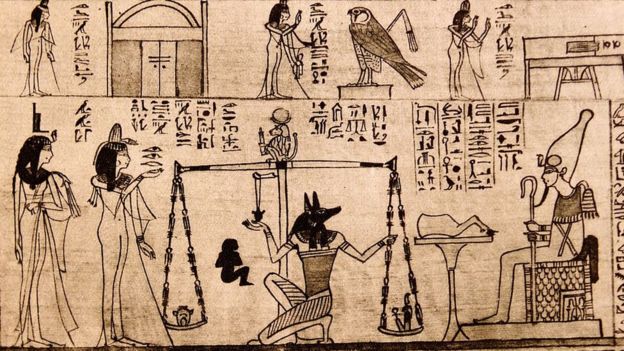 древнеегипетская фреска