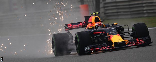 Red Bull's Max Verstappen was fastest in first practice, which was also interrupted twice by the same issue