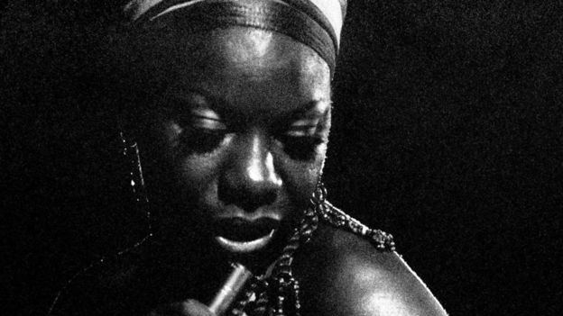 A cantora Nina Simone