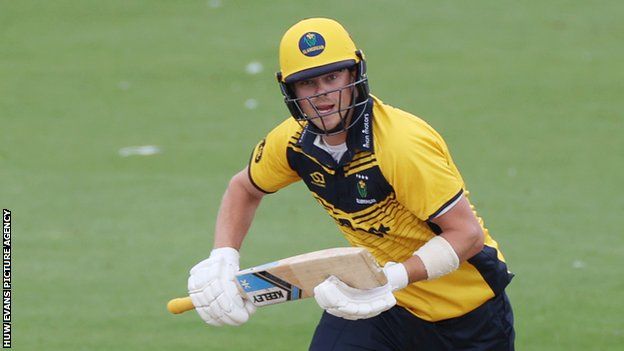 Glamorgan batter Sam Northeast returned from illness to take a starring role