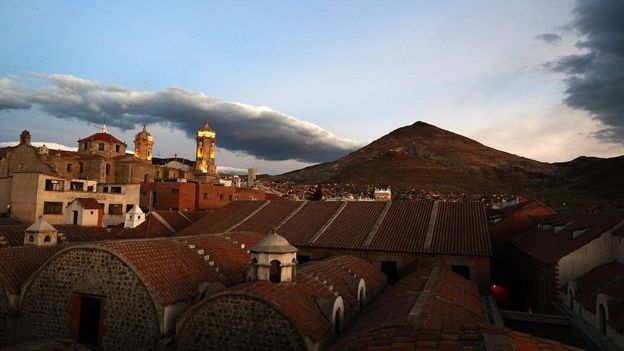 Edificios coloniales de Potosí