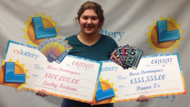 Rosa Dominguez, 19, wins the California Lottery twice in a week.