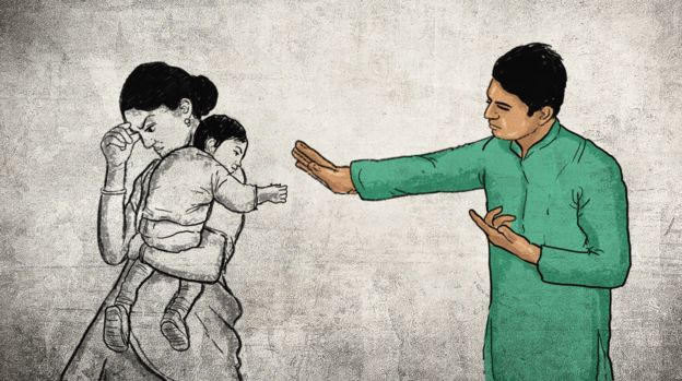 பிரிந்து செல்லுதல் - சித்தரிப்பு படம்