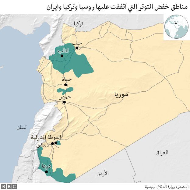 موقع إدلب في الحرب السورية