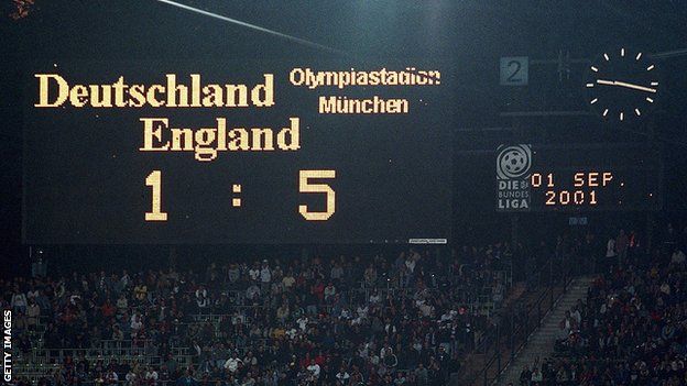 England beat Germany 5-1