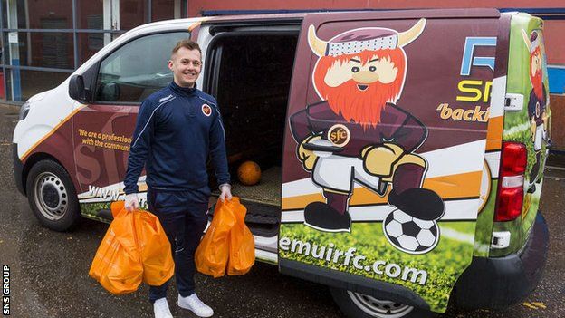 Stenhousemuir have been running a community initiative to help out those in need