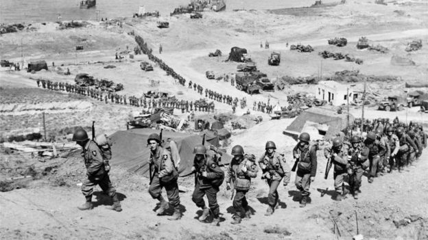 Soldados americanos na Segunda Guerra Mundial