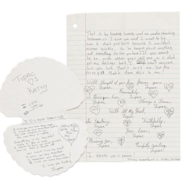 Tupac love letter