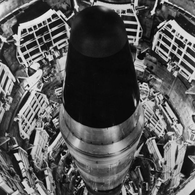 Một hầm chứa tên lửa Titan II của Hoa Kỳ - hình minh họa