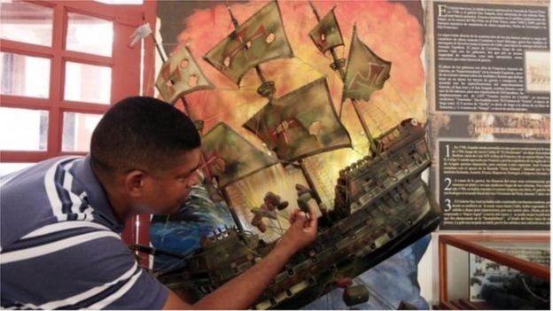 ব্রিটিশ নৌবাহিনীর হামলায় তিনশো বছর আগে স্যান হোসে ডুবে যায়