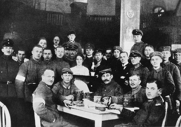 La división implicada en el asesinato de Rosa Luxemburgo y Karl Liebknecht en el Hotel Edén ese día.