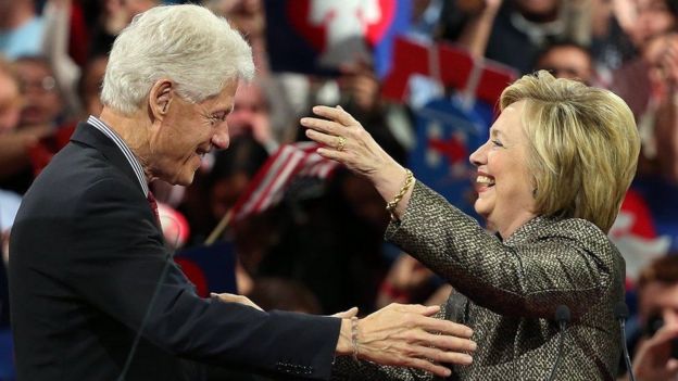 Bill Clinton na mkewe Hillary Clinton