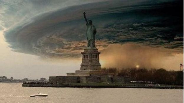 Doctored images emerged as Hurricane Sandy hit New York in 2012