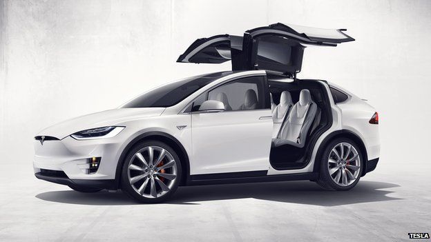 2021 tesla model on sale x doors open