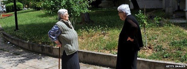 Greek pensioners