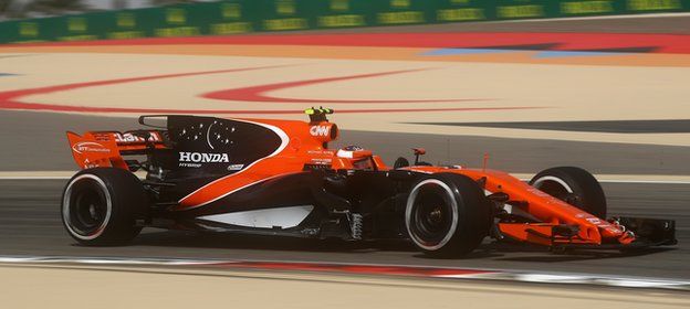 McLaren-Honda F1 car