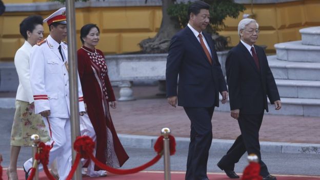 Lãnh đạo TQ và VN