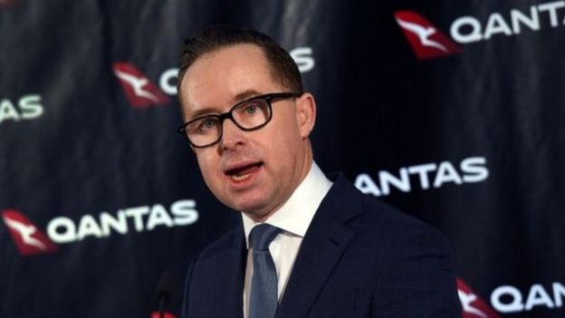 Alan Joyce wa shirika la ndege la Australian Qantas