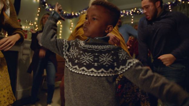 M&S's festive clothing ad