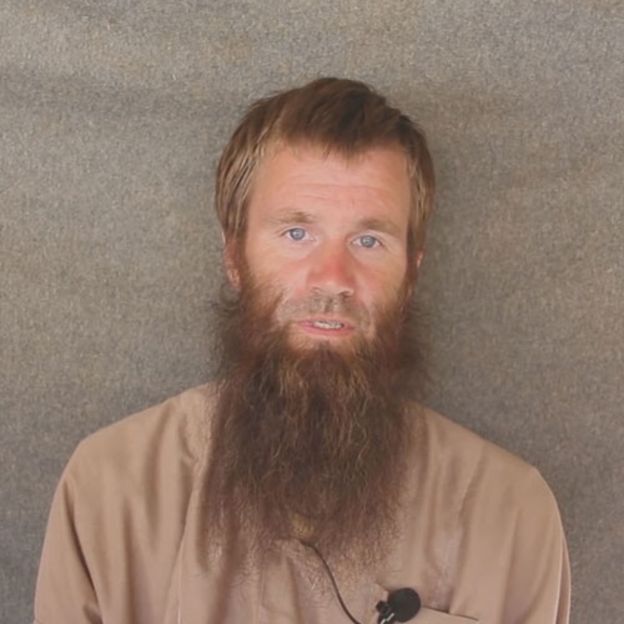 Johan em vídeo da Al-Qaeda