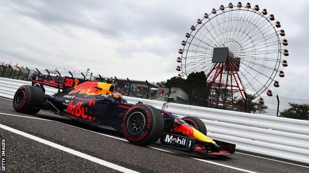 Max Verstappen at the Japanese Grand Prix