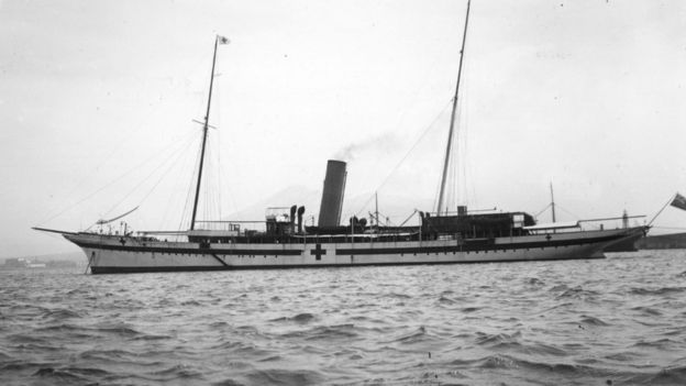 The Erin steam yacht