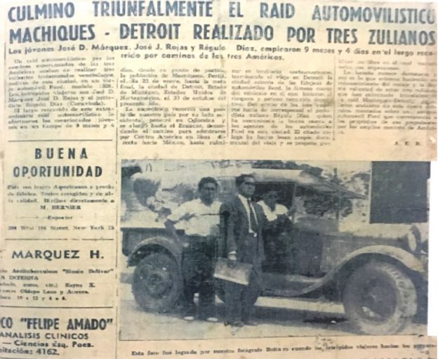 Recorte de periódico.