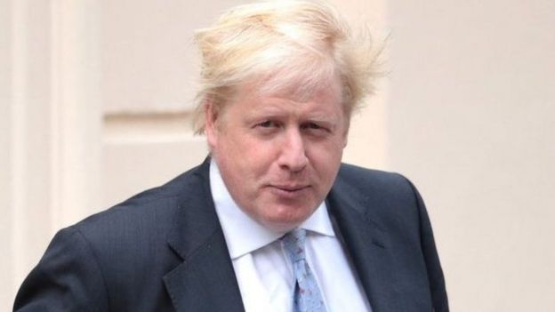 Alipokuwa Meya wa London Boris Jonson aliwahi kumuita alimuita Trump "mjinga aliye na upumbafu".
