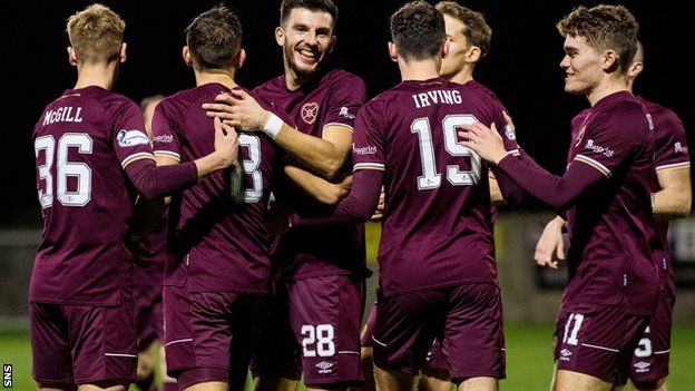 Hearts will be seeded in Sunday's draw for the last 16