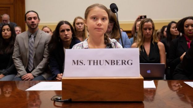 Greta Thunberg ABD kongresi Temsilciler Meclisi Dış İlişkiler Komisyonu oturumunda