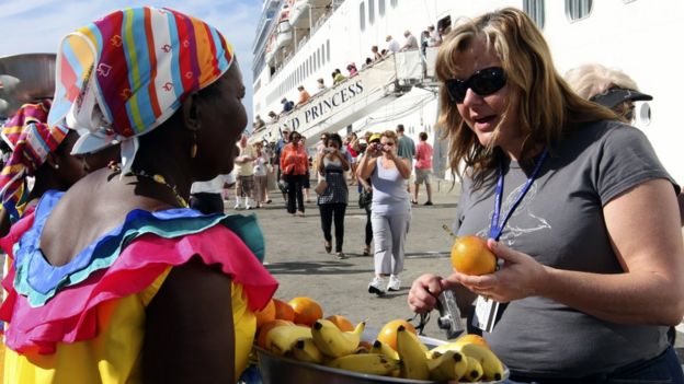Turista en Cartagena