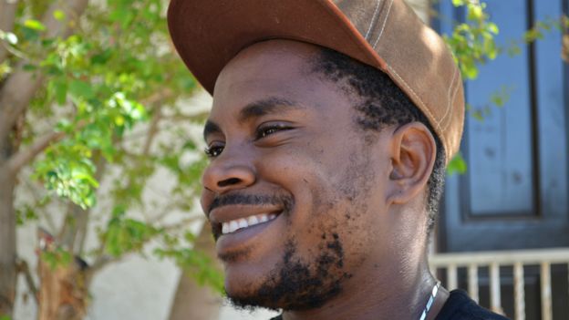 Pascal Dubuisson, de 25 años, publicará un libro a fines de año sobre su recorrido de Brasil a México. (BBC Mundo/Beatriz Vernon)