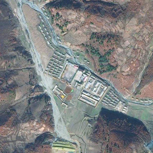 Centro de detencin de Onsong, en el extremo norte de Corea del Norte