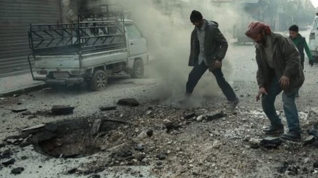 Syria Eastern Ghouta Damascus on March 10, 2018