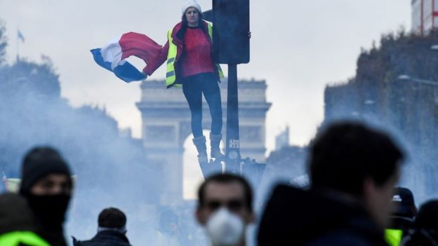 Fransa yakıt protestoları