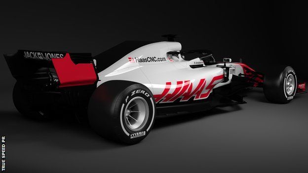 Haas VF-18 F1 car for 2018