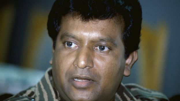 தமிழீழ விடுதலை புலிகள் அமை்பபின் தலைவர் வேலுபிள்ளை பிரபாகரன்
