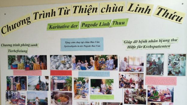 Hình ảnh chương trình một từ thiện của cộng đồng người Việt ở Berlin